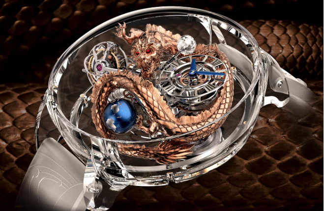 搭载陀飞轮机芯,2)捷克豹中国龙mb&f首款女性腕表邀请顶级名模王丽雅