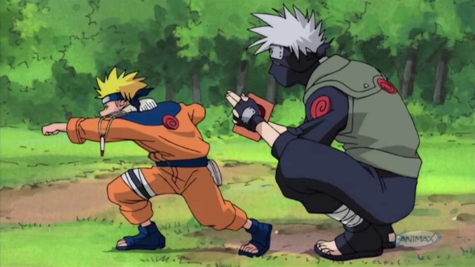 是多重影分身,卡卡西愣了一下,盯着大喊着冲过来的鸣人自语道,废话