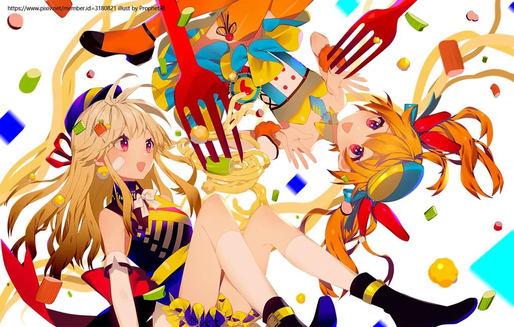 绚丽亮眼的日韩配色可爱元气的偶像少女prophet初