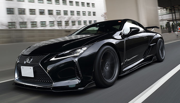 artisanspirits打造隐形宽体雷克萨斯lc改装套件