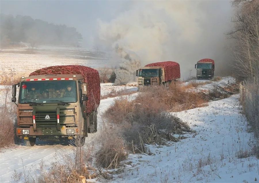 沈阳某基地 弹药紧急前送演练_敌情