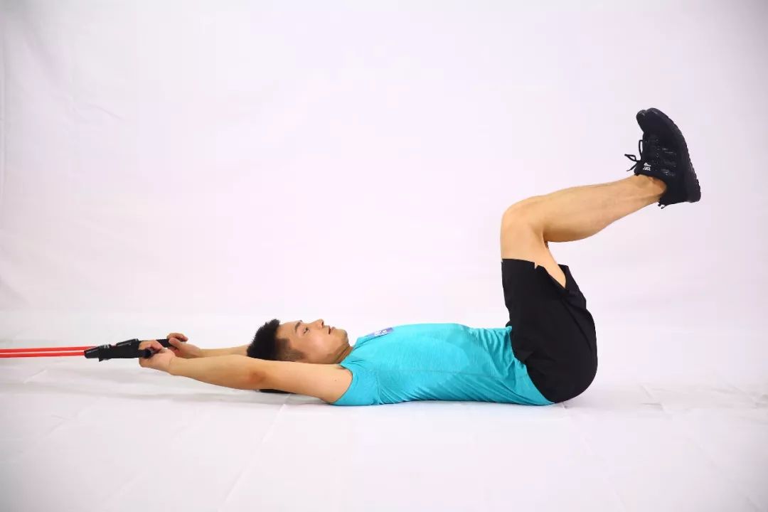 官宣:全民科学健身100招 第五期丨弹力带健身法_动作