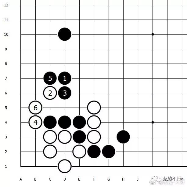 围棋长枪定式图片