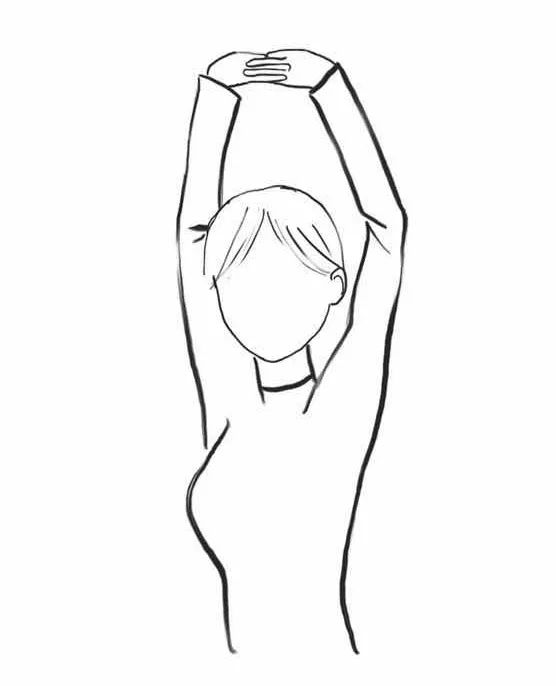 抱肘收肩01今天我们给大家介绍几种拉筋的方法,可以选择其中几种,和