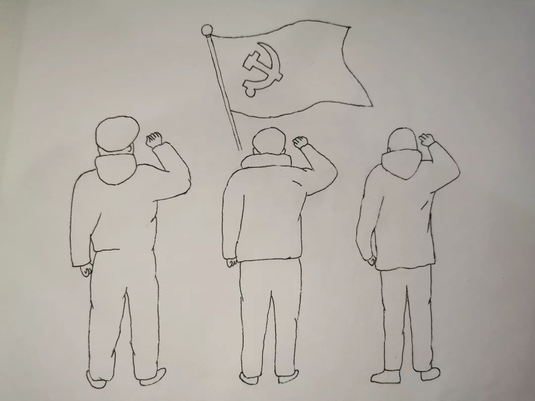以笔做枪画出桥头河抗疫力量
