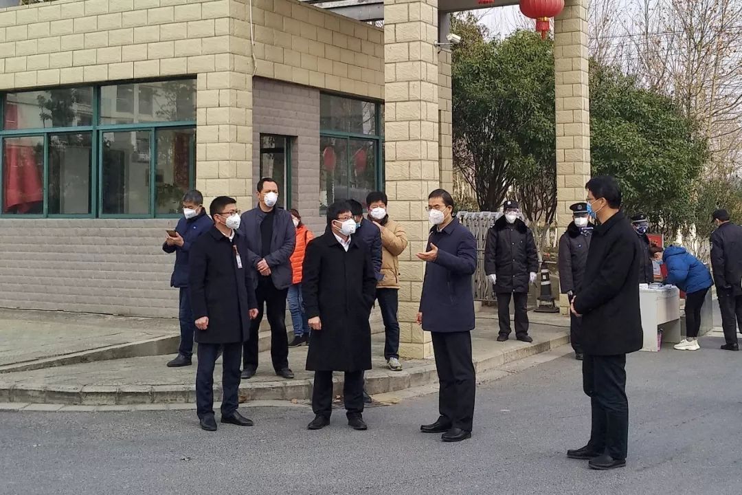 关注合肥高新区管委会主任宋道军莅临通威太阳能指导疫情防控工作
