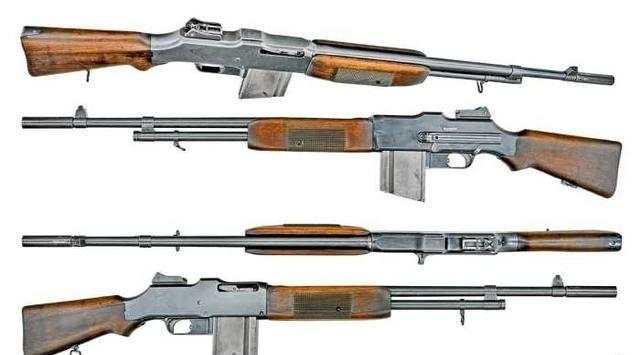 二战中故障率极低的勃朗宁m1918步枪解说