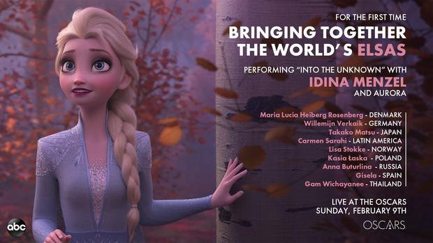 时光网讯 据迪士尼官方, (美国版本艾莎公主的配唱)将和来自丹麦,德国