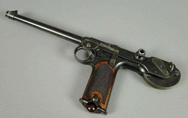 一把造型奇特的手枪博查特c93枪史介绍