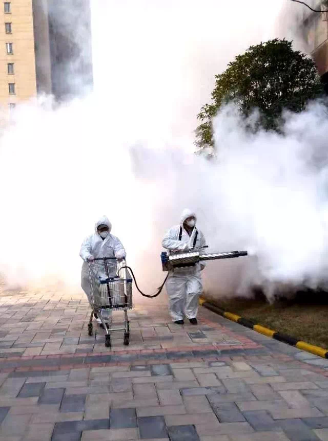 扩散福星人有大爱谭奇材爱心募集超1000套防护服支援一线