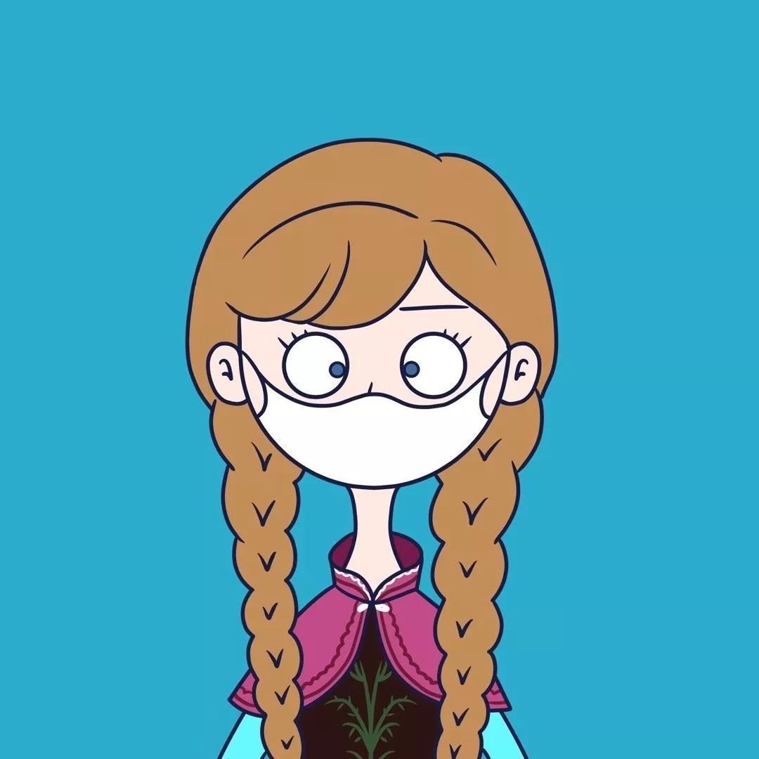 口罩头像武汉加油一切都会好的