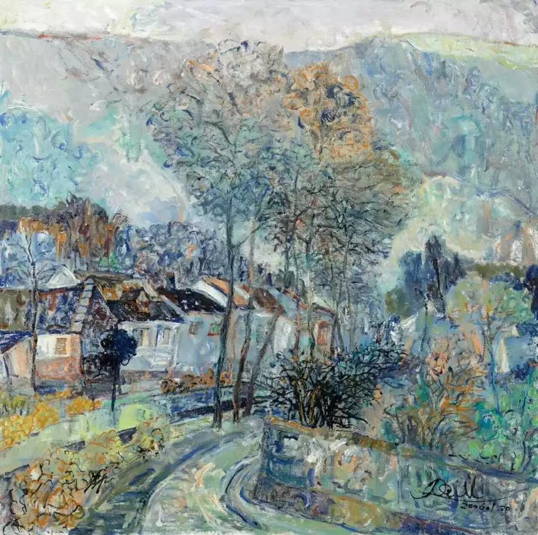 油画作品欣赏国画欣赏杨大鲁:1960 年出生于山东省,毕业于山东艺术