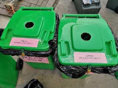 睢阳区新城街道办事处:集思广益 新型废弃口罩回收箱"上岗"了