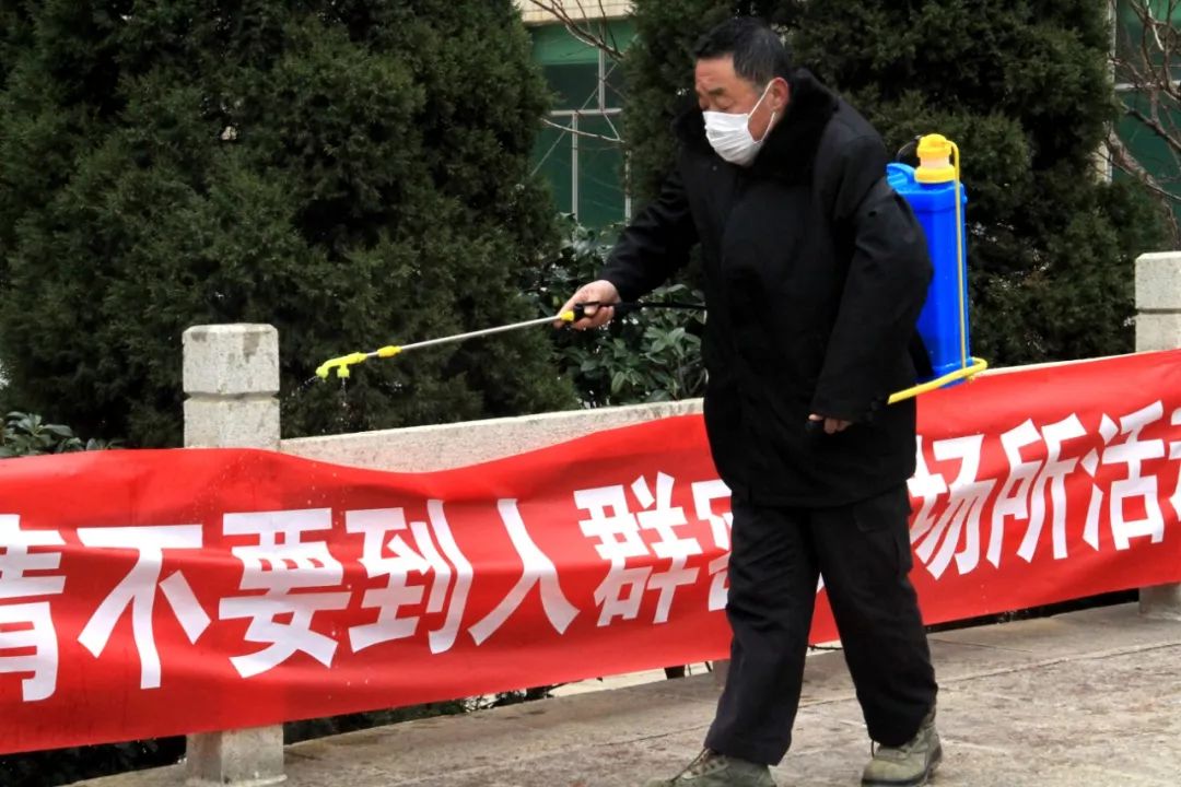 石岛管理区防疫生产齐步走