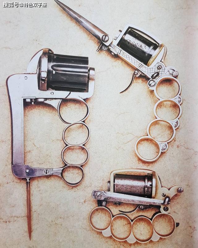原创历史上法国黑帮喜爱的武器阿帕奇左轮手枪