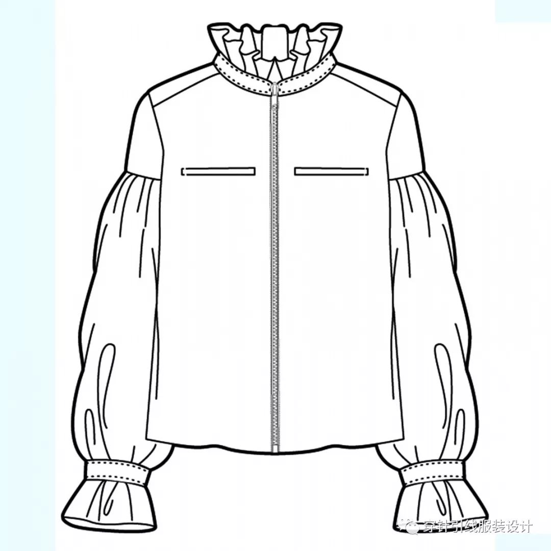 款式图 | 服装款式图实例
