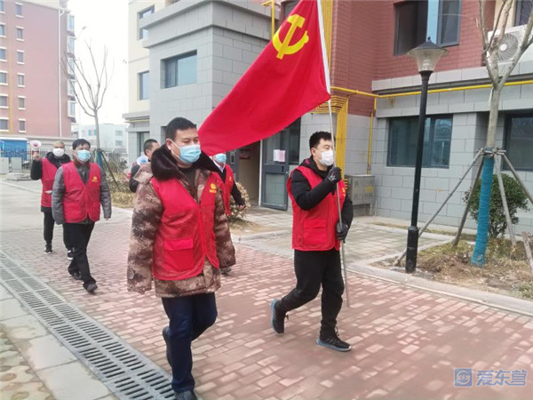 胜利街道成立疫情防控党员先锋队抗疫第一线党员冲在前