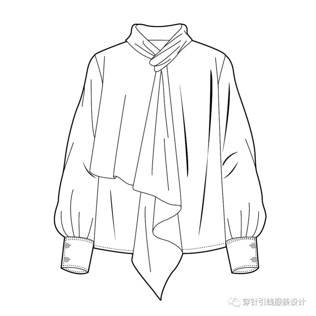 款式图 | 服装款式图实例