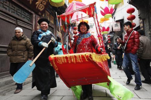 元宵节走百病图片图片