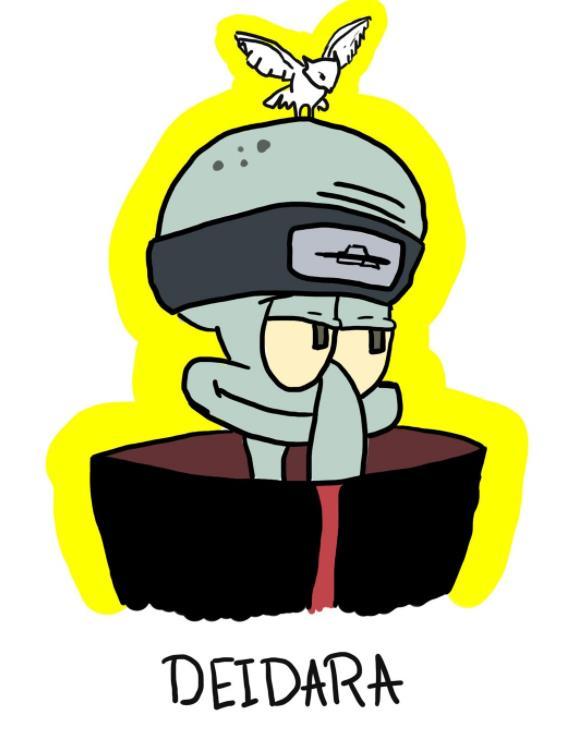 原创当海绵宝宝乱入晓组织佩恩亮瞎我眼网友鬼鲛才是一绝