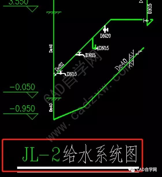 给排水专业cad识图实例讲解(内含其他专业)