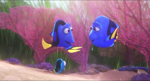 找到多莉所有电影剪辑2016年皮克斯动画