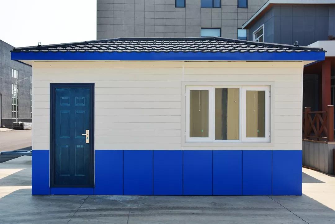 集装箱门卫房装配式集装箱房可作为活动,办公,住宿,餐厅,卫浴,娱乐