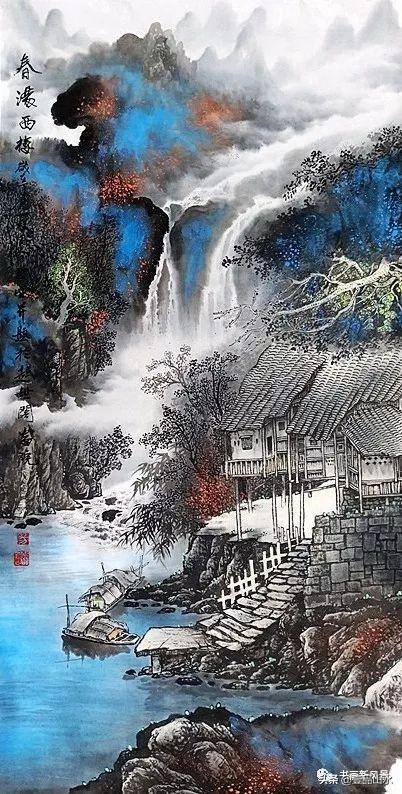 易剑赋丨写意山水画欣赏