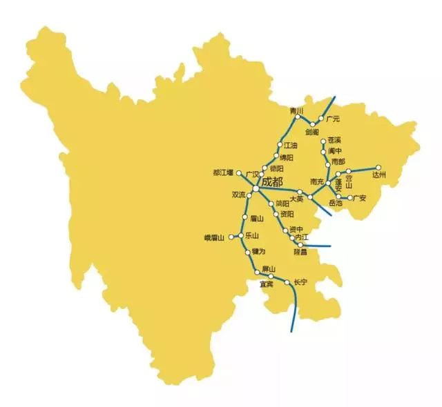 2020年高铁路线图图片