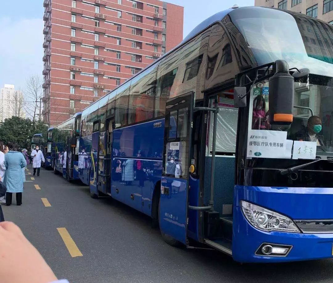 光明援鄂行动在继续 | 海博租赁助力瑞金医院第四批援鄂医疗队出征