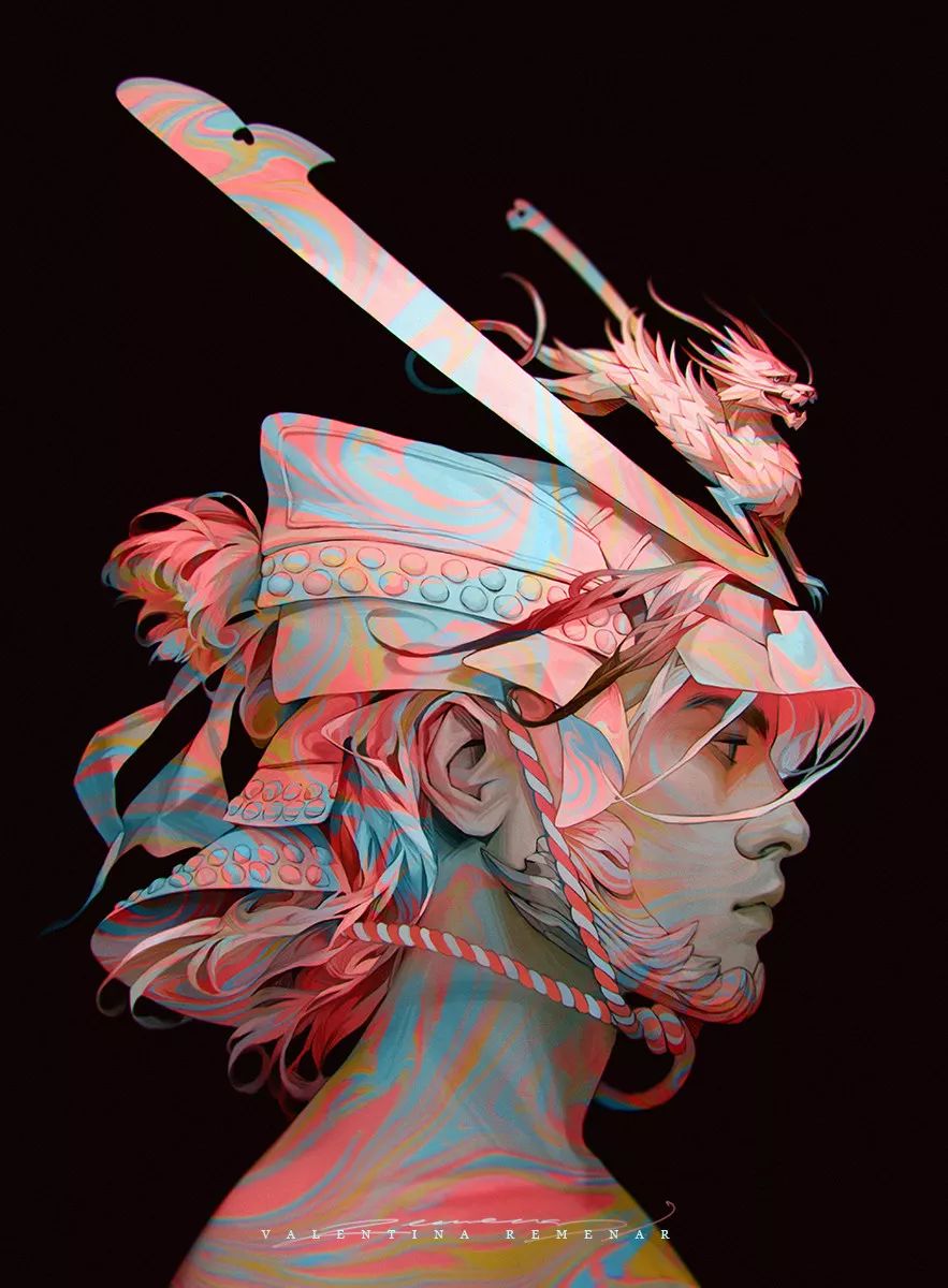 满屏帅气的小哥哥,在ins拥有13w粉丝的插画大佬作品分享