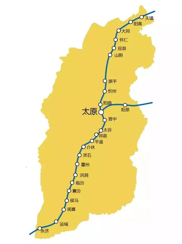 全国各省高铁线路图2020未含直辖市和港澳台
