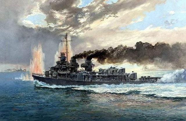 萨马岛海战约翰斯顿号驱逐舰诠释了何为英勇掩护舰队撤退