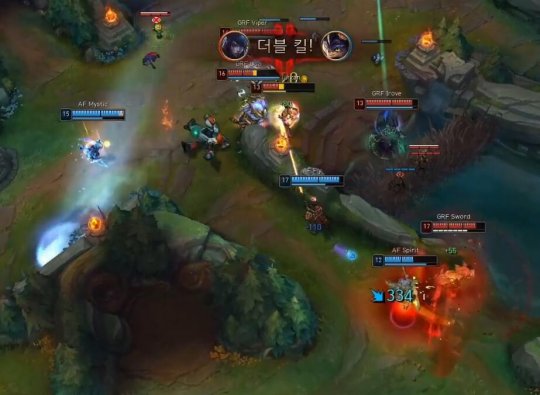 原创玩奥恩不会放大招?grf上单剑皇成背锅侠,网友:这操作真下饭