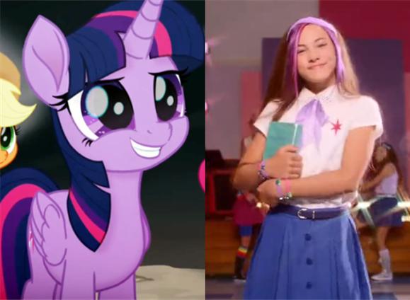 小马宝莉真人版cos云宝化身足球少年柔柔有甜美公主范