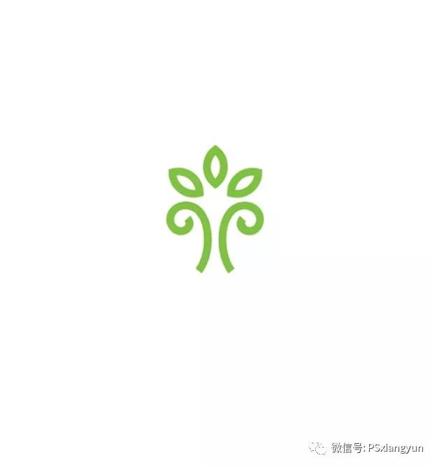 植物形态的在logo设计中的运用_标志