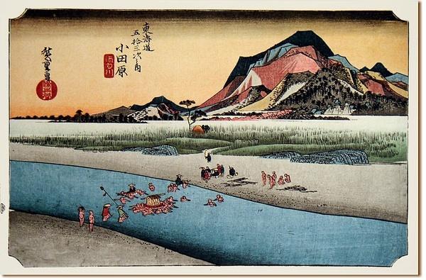 美到可以当壁纸的日本浮世绘这是属于歌川广重的世间风情