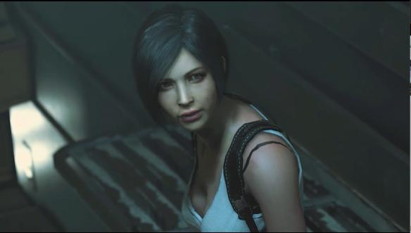 生化危机2重制版蒂法版艾达演示白上衣撑爆了