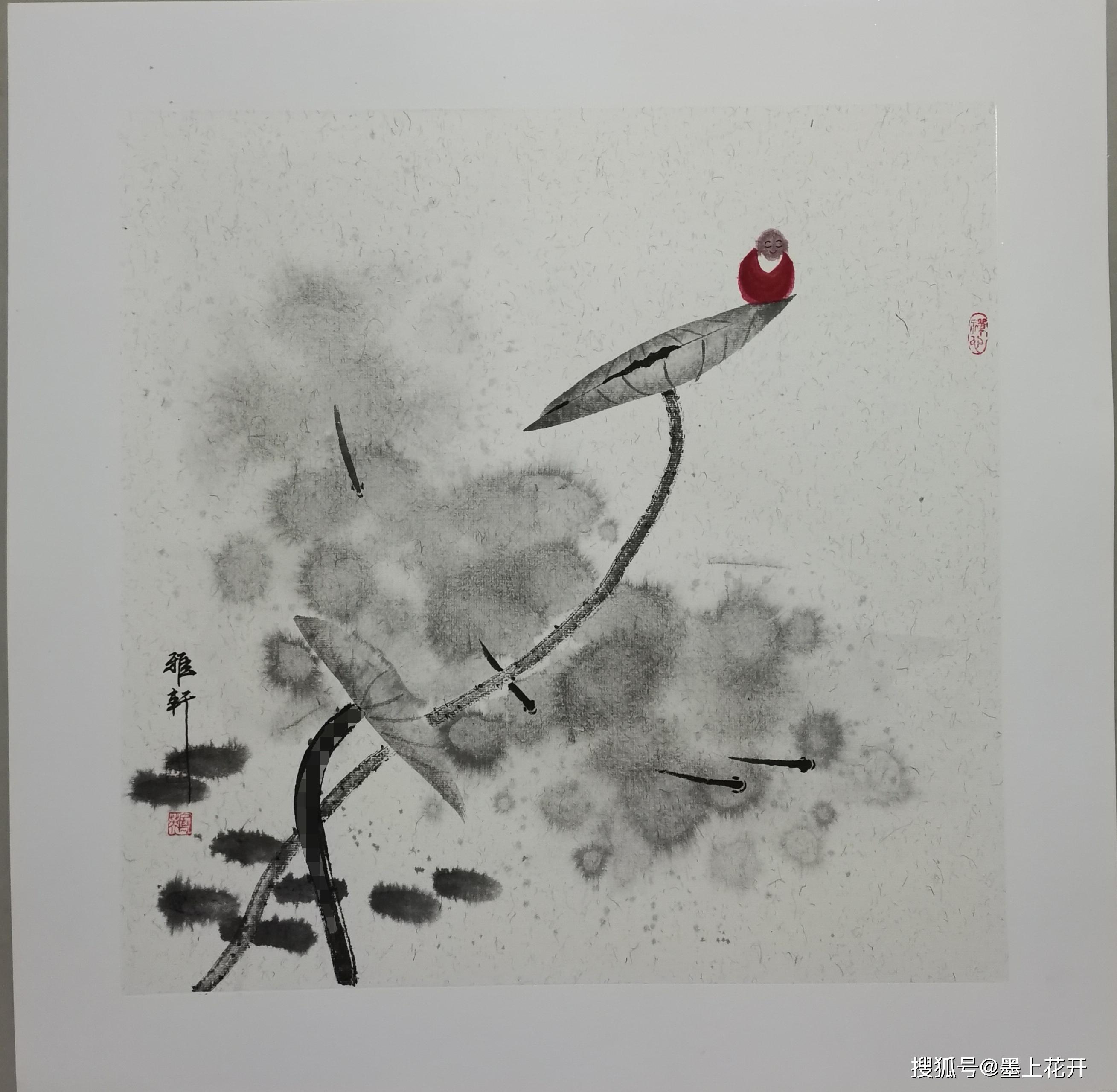 中原美人鱼画家郑凤英禅意作品选刊一