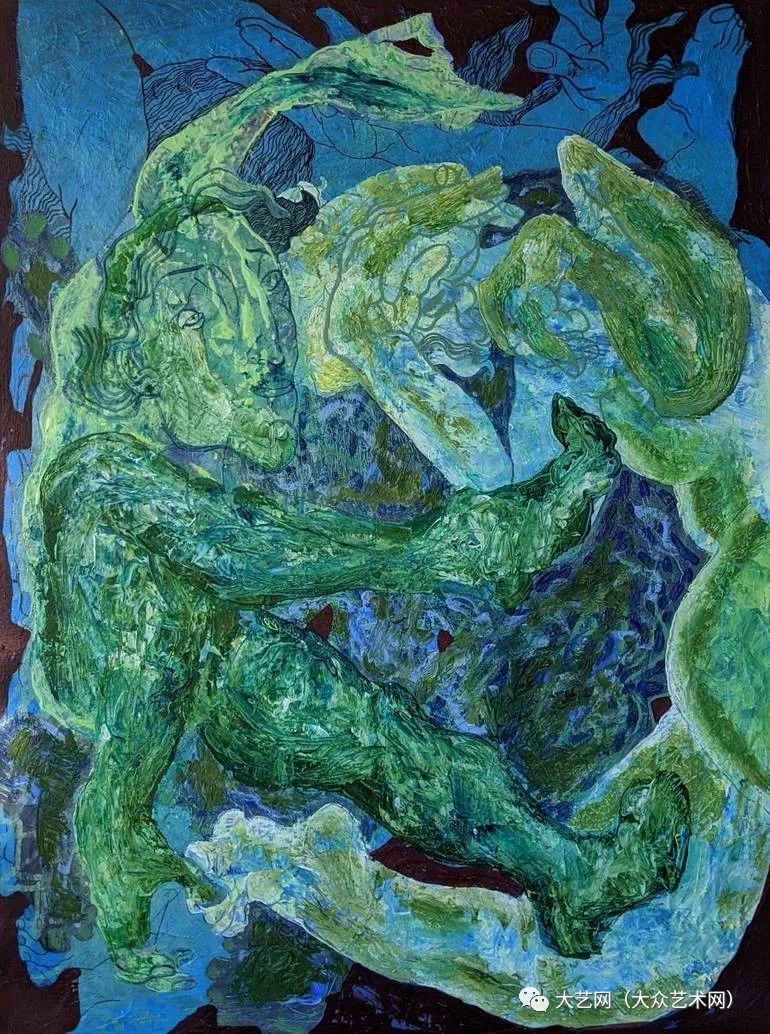 大众艺术网充满激情和张力的新表现主义者摩尔多瓦女画家沃罗娜埃卡特