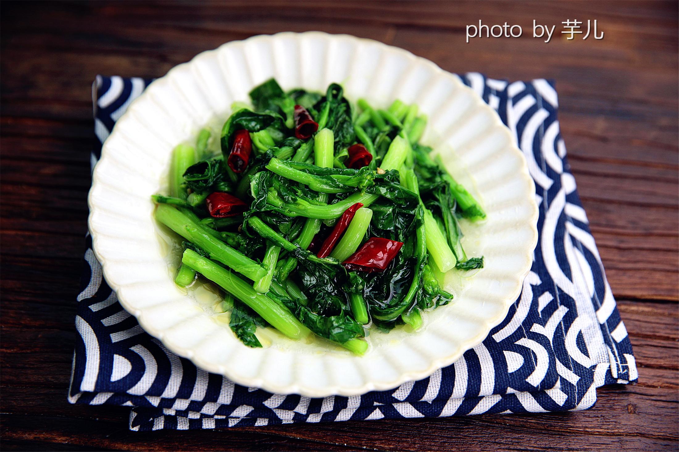 节后多给家人吃这菜,简单美味清新爽口,上桌被疯抢,好吃不长肉_芥蓝菜