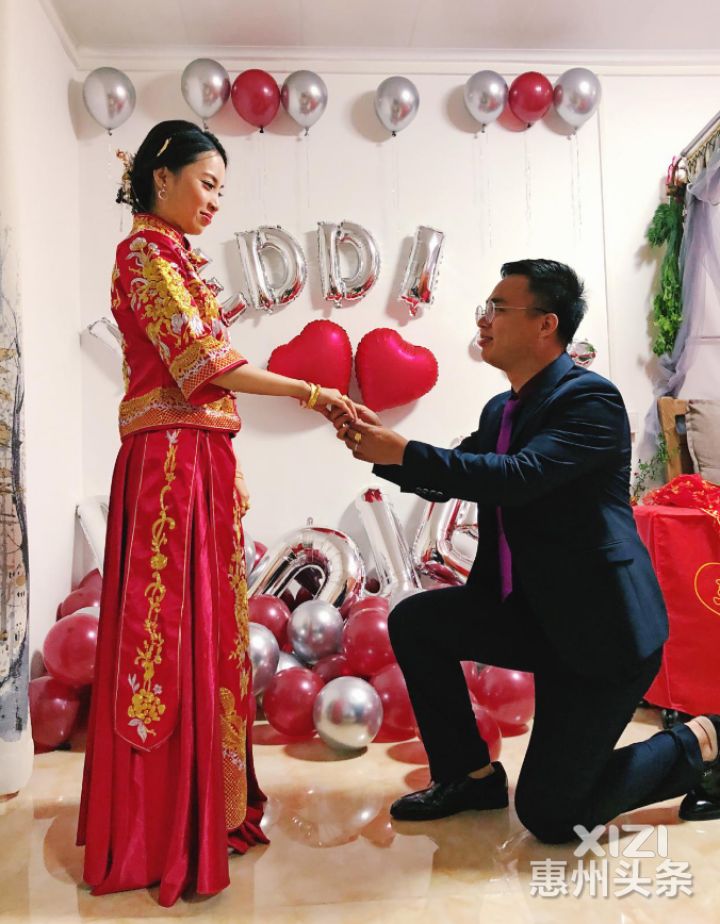 惠州特殊婚礼一切从简仪式感满满