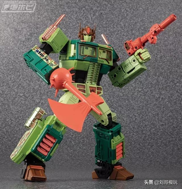 放大改模版黄豹勇士mp50白虎勇士实物公布