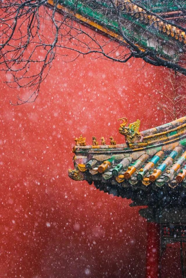 一下雪仿佛穿越千年