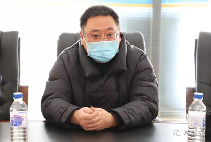 蛟河市市长朱永忠检查部分复工企业及小区疫情防控工作
