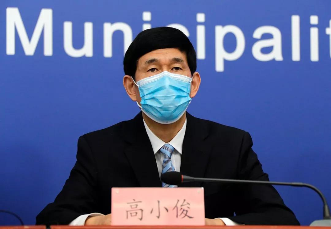 北京市卫生健康委新闻发言人 高小俊(图片来源:首都之窗)