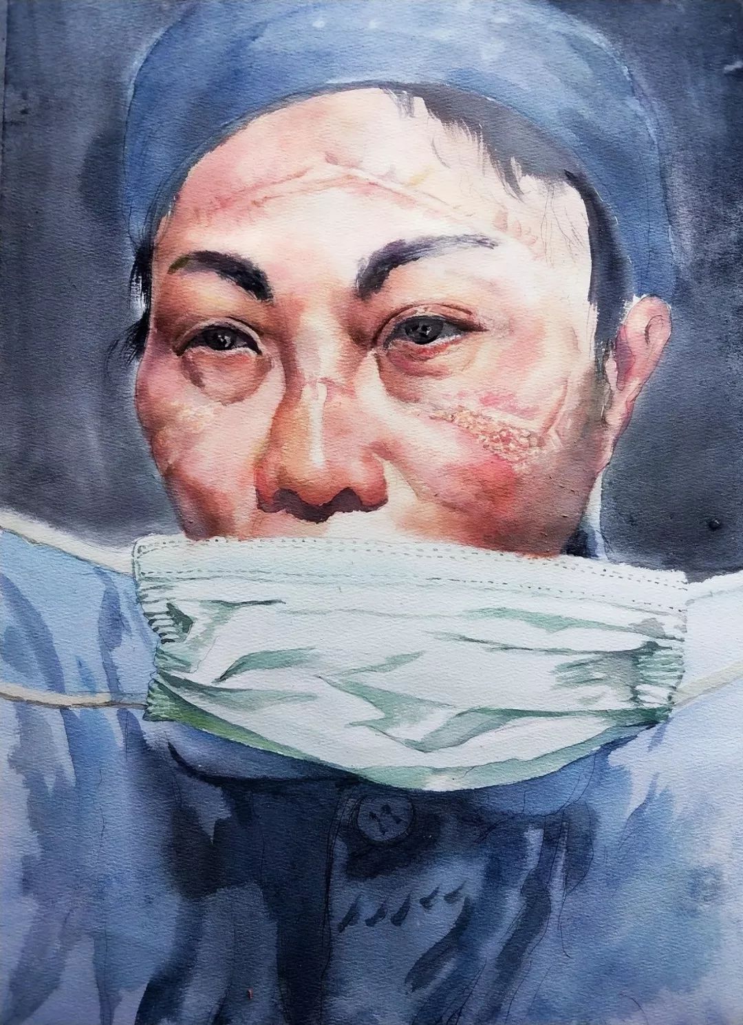 原创艺术中国冯明富的水彩画