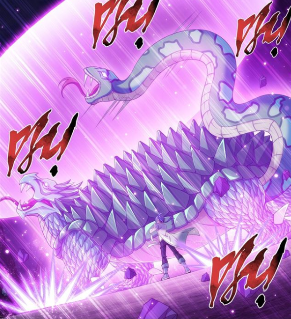 斗破苍穹之大主宰牧尘挡住鹤妖的看家本领鹤妖无奈使用绝招