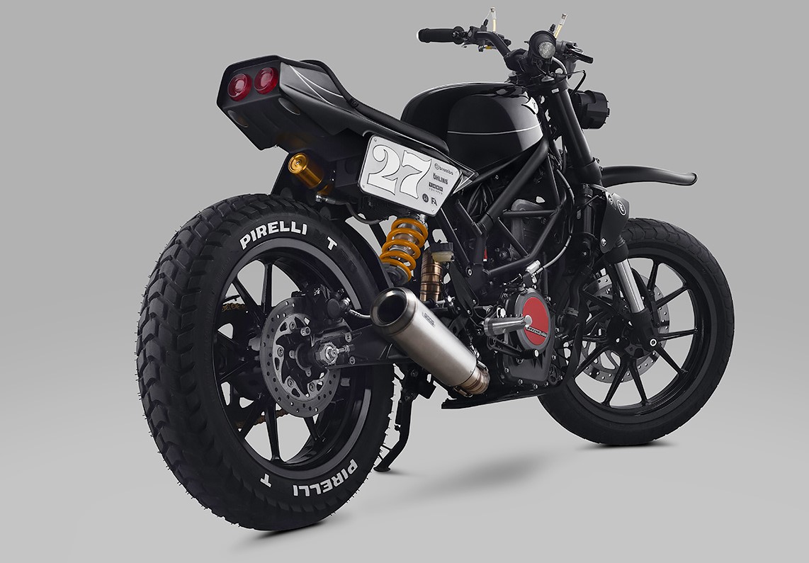 ktm 250 duke 改装scrambler越野风格