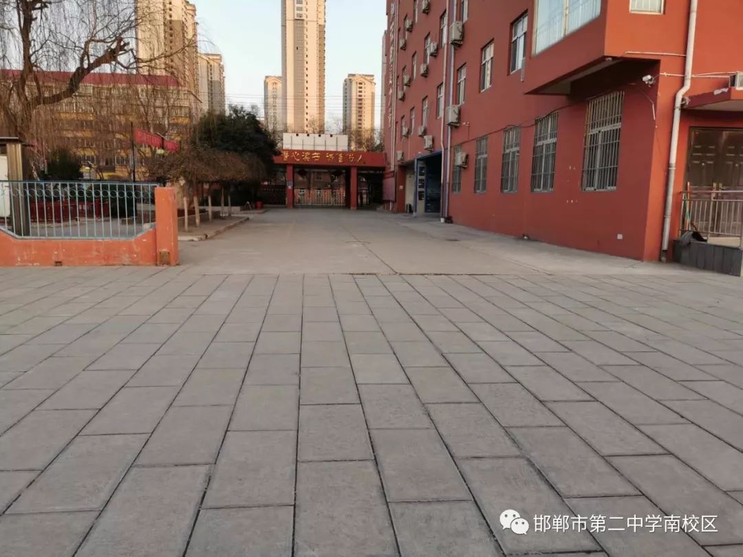 二中南校区爱国卫生突击月活动拉开序幕